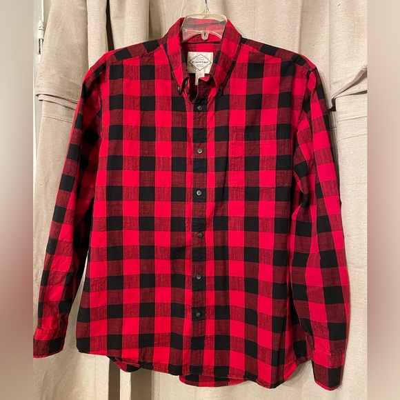 St. John's Bay Other - St John’s Bay men’s flannel, XL red plaid